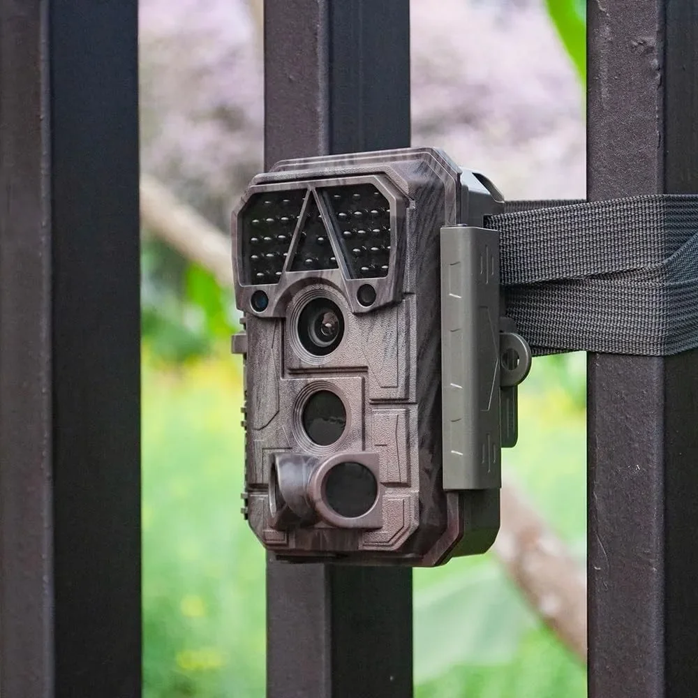 Meidase P60 Pro Trail Camera, 2K 48MP, Clear 100ft Night Vision Motion Activated